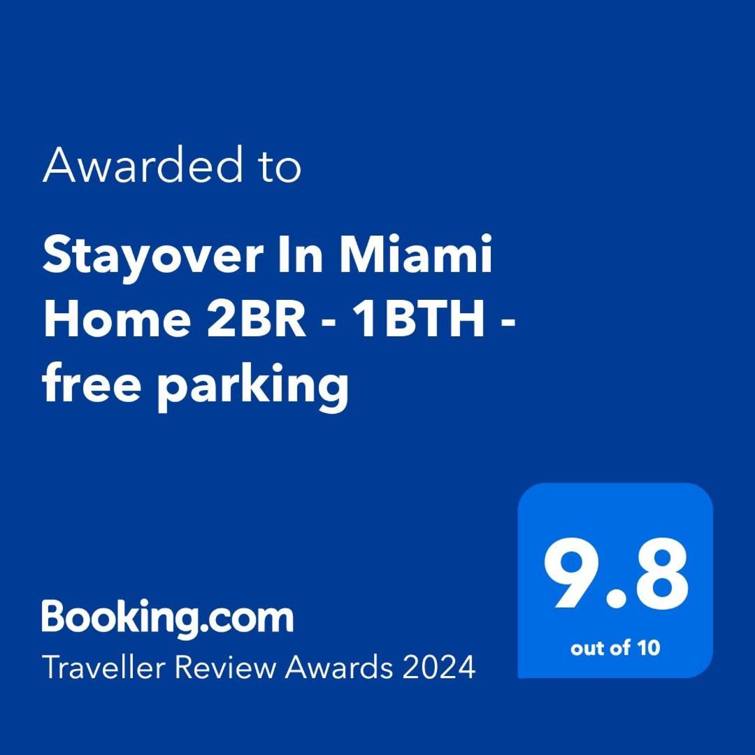 Stayover In Miami Home 2Br - 1Bth - Free Parking エクステリア 写真